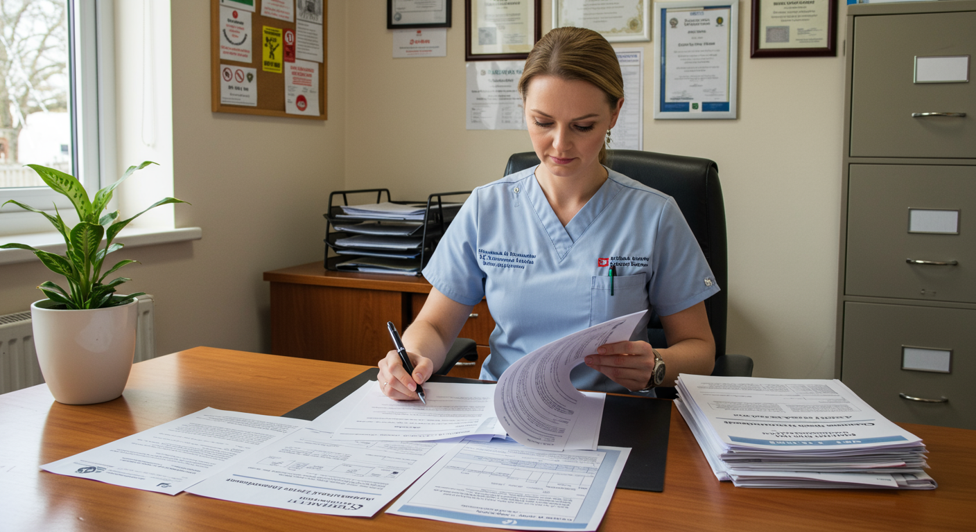 Zgłoszenie podejrzenia choroby zawodowej – procedury i formularze